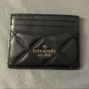 Black Kate Spade Card Case